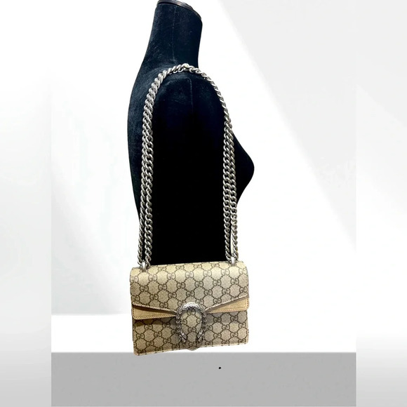 Gucci Handbags - GUCCI  GG Supreme Monogram Small Dionysus Shoulder Bag